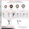 Service Caster 3.5 Inch High Temp Glass Filled Nylon Swivel Bolt Hole Caster Set with 2 Brakes SCC-BH20S3514-GFNSHT-2-TLB-2 - alternate 7
